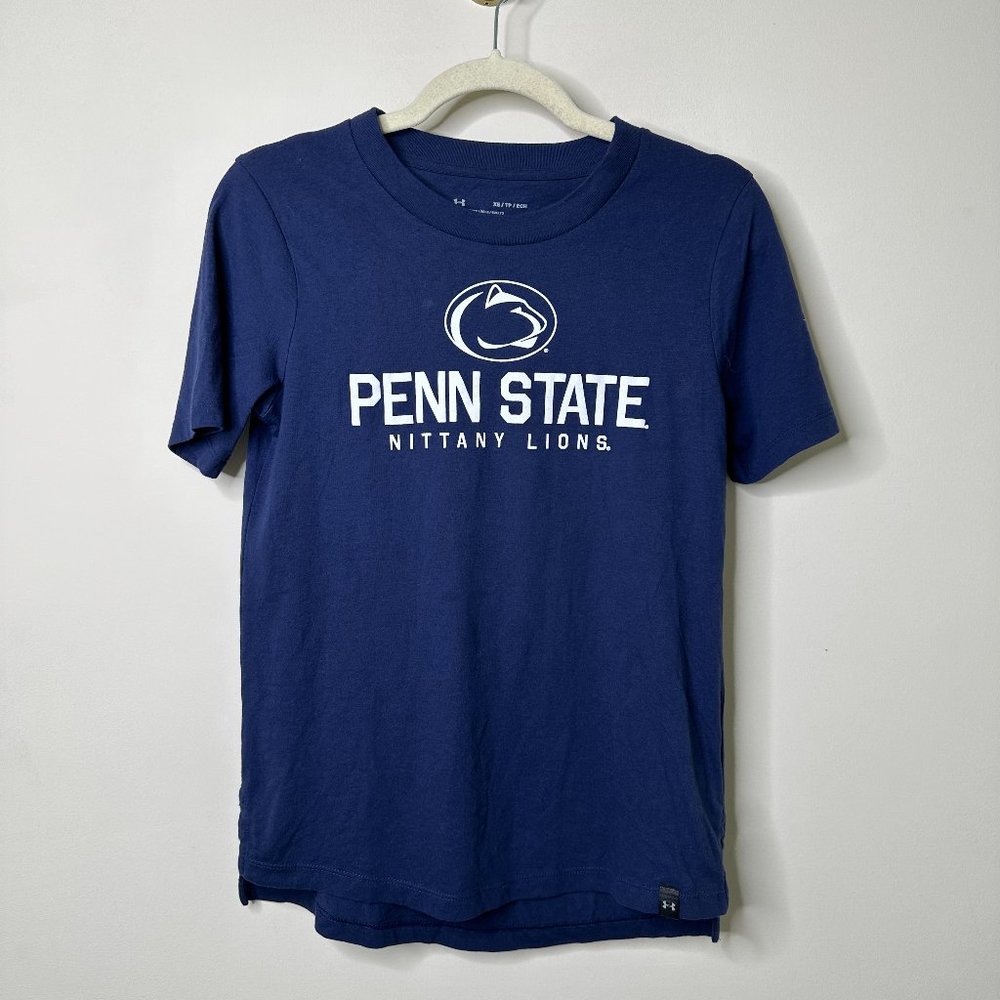 Under Armour Penn State Nittany Lions Navy Blue Shirt Women's XS